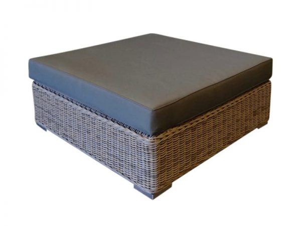 Riga hocker earth grey + antraciet