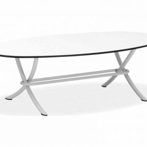 Match tafel 130x70x45 grey + slimtop