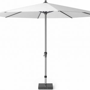 Riva parasol 350 cm wit met dikke mast