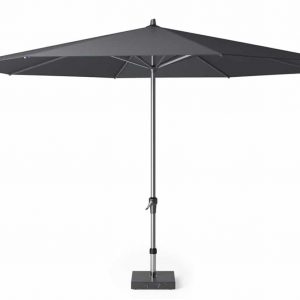 Riva parasol 400 cm antraciet met dikke mast