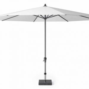 Riva parasol 400 cm wit met dikke mast