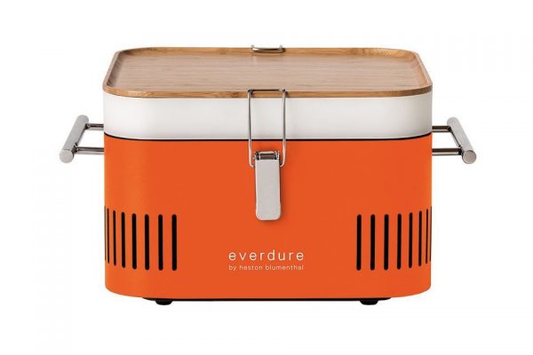 Everdure CUBE Charcoal Portable Barbeque Orange