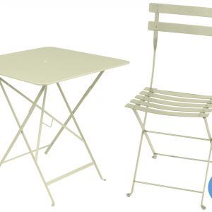 Fermob Bistro tuinset 71x71 tafel + 4 stoelen