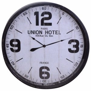 Klok Union hotel Paris oud wit 90 cm