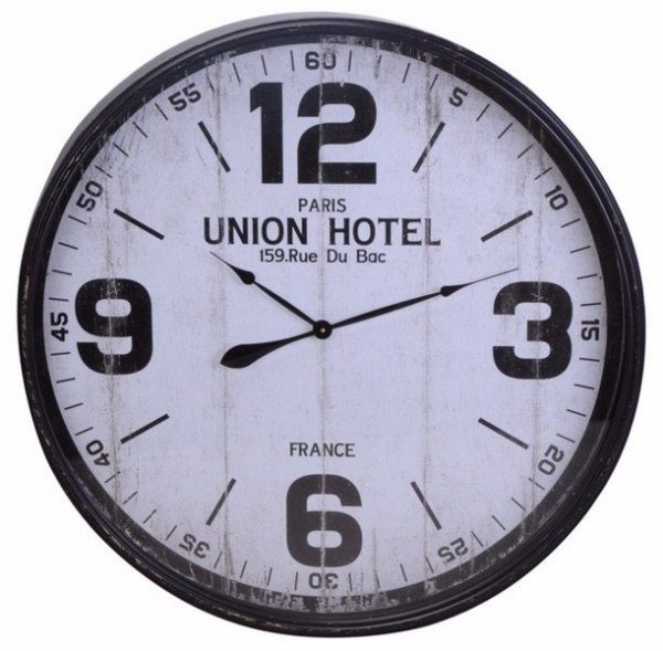 Klok Union hotel Paris oud wit 90 cm