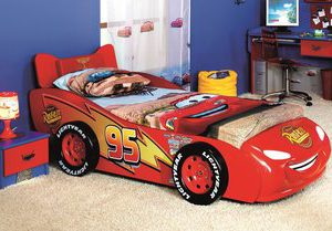 Disney CARS McQueen autobed - 90 x 190 cm - Rood