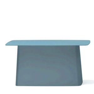 Vitra Metal Side Table tuintafel ijsgrijs groot