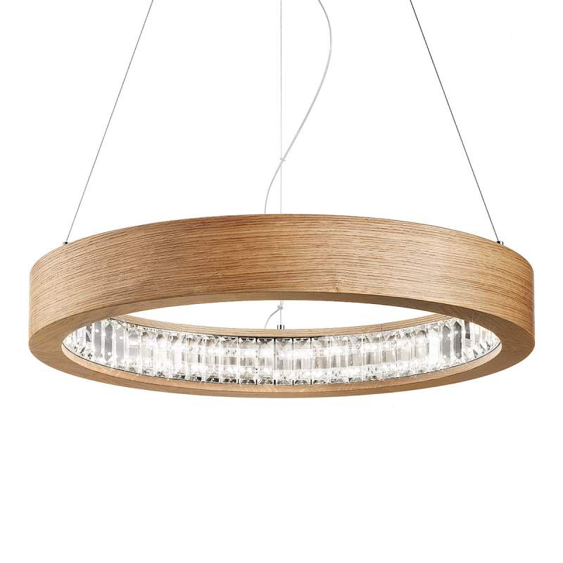 Ronde LED hanglamp Libe Round, 60 cm