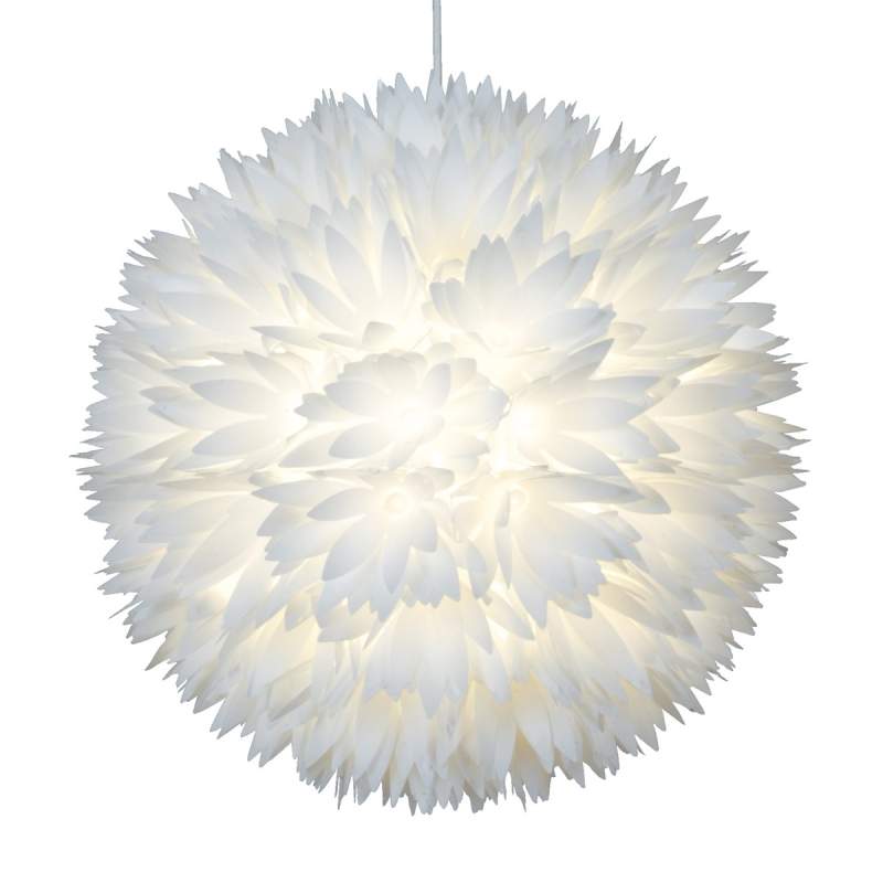 Verfrissende Flower hanglamp, wit