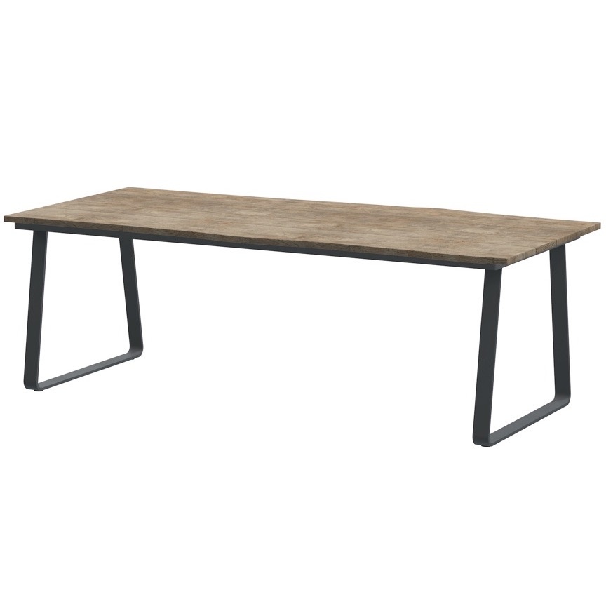 Konos Robusto dining tuintafel 220x90xH75 cm antraciet