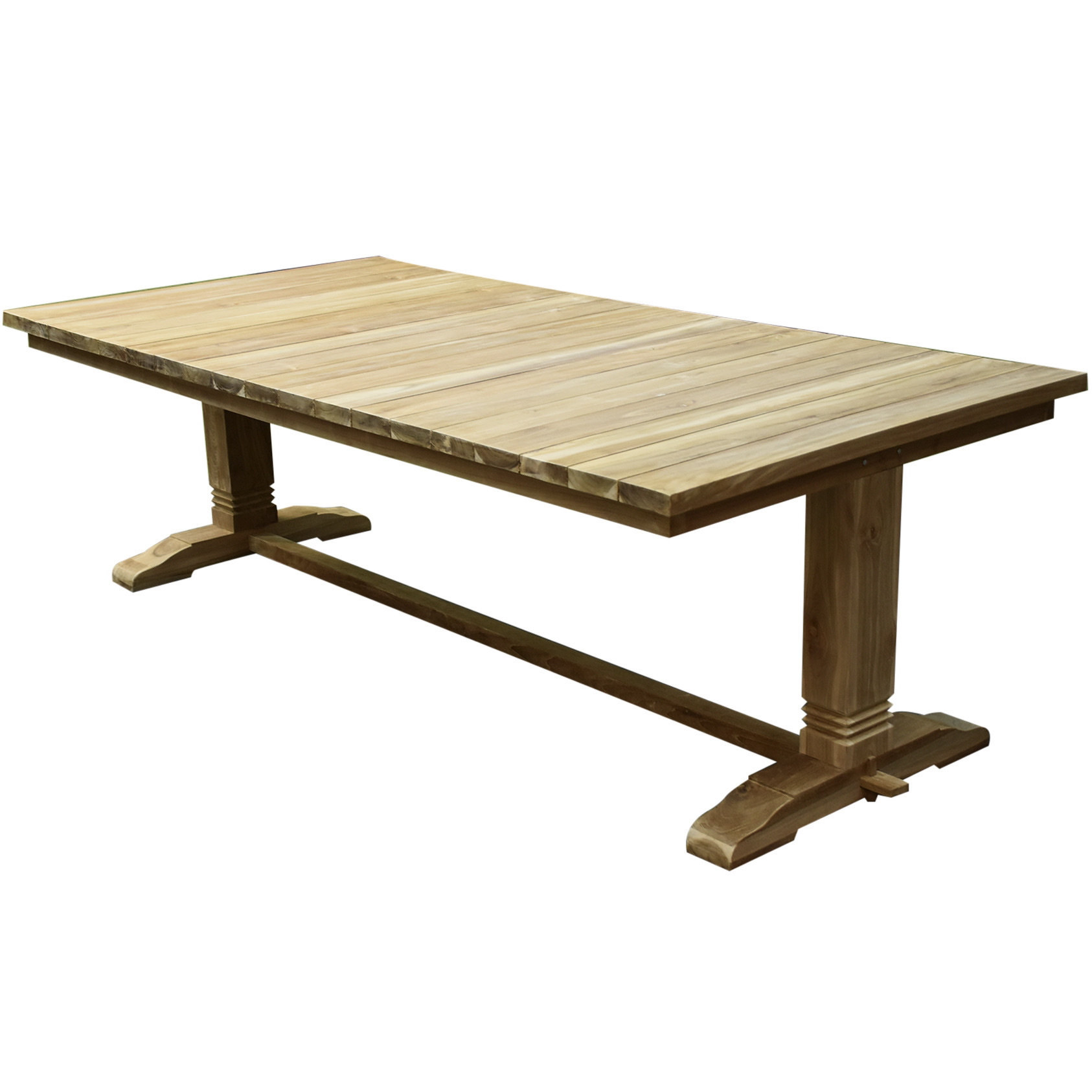 Ares dining tuintafel 240x120xH77cm teak