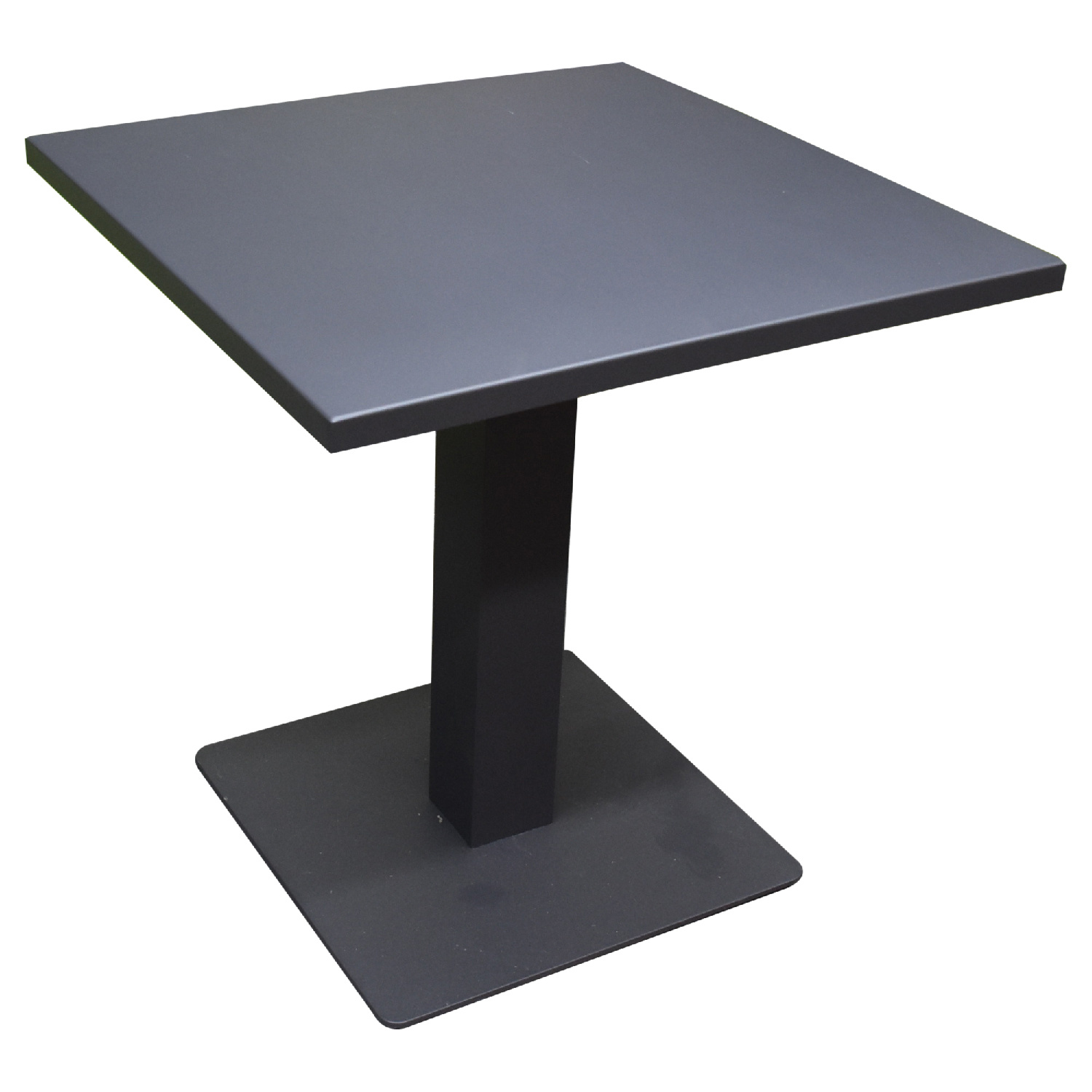 Fanto lounge tuintafel 70x70 cm aluminium antraciet