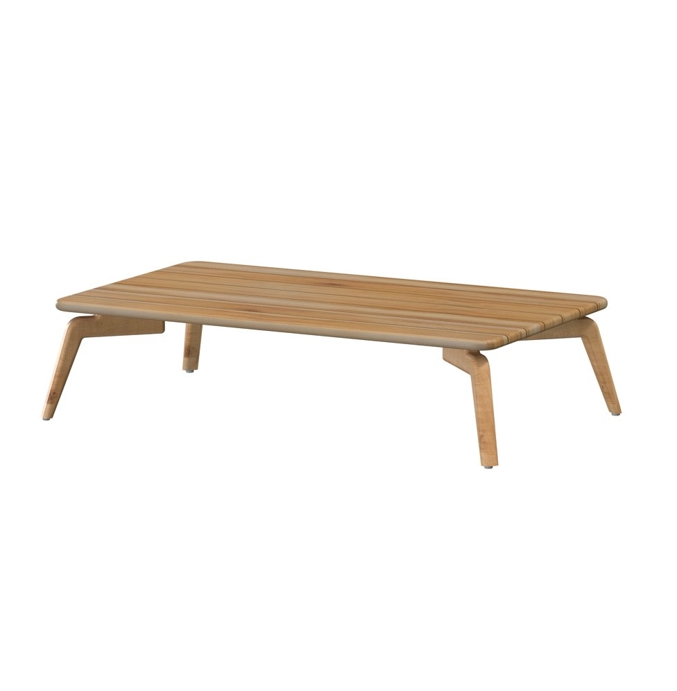 4 Seasons Outdoor Zucca salontafel 120x70xH30 cm teak