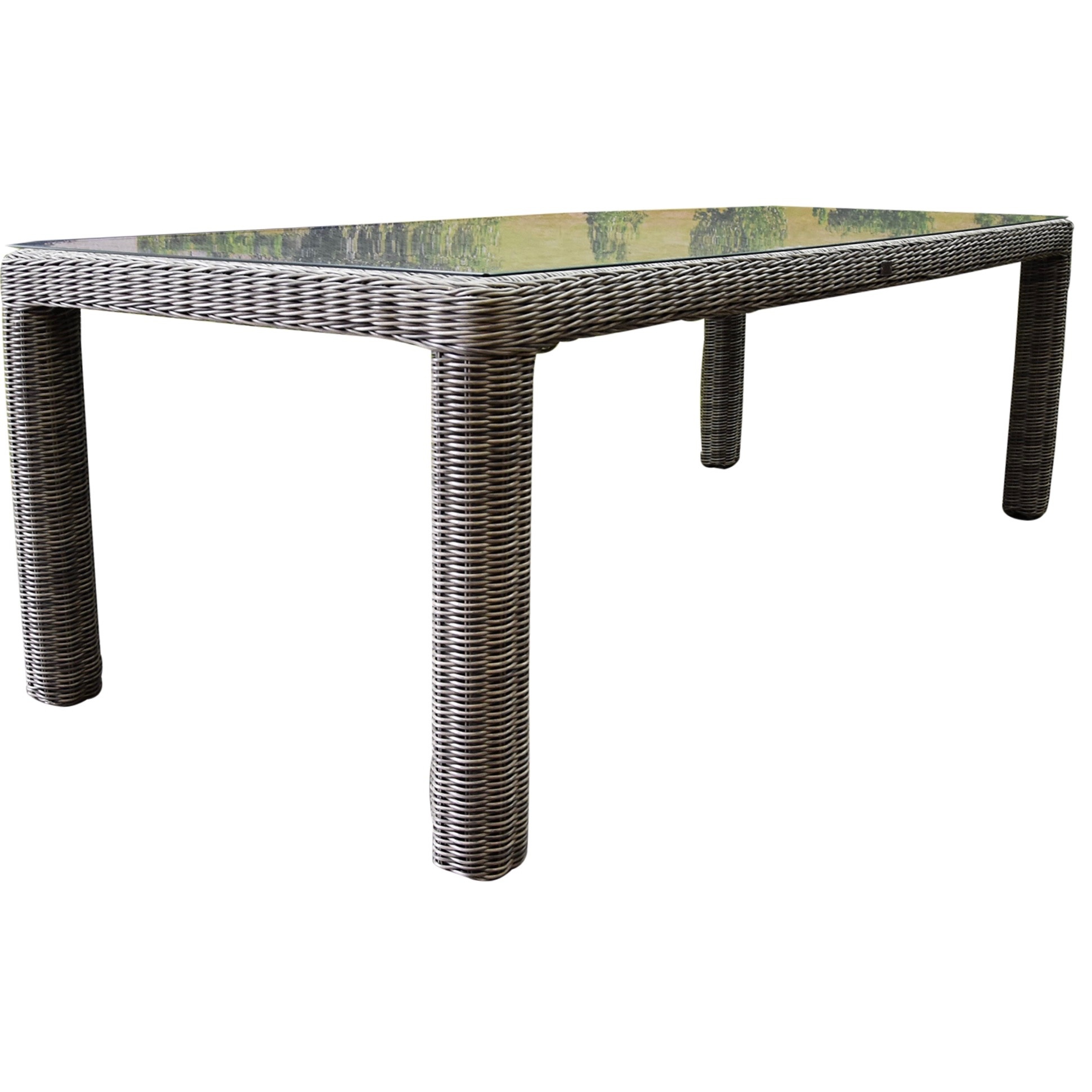 Bergamo dining tuintafel 240x100xH78 cm grijs