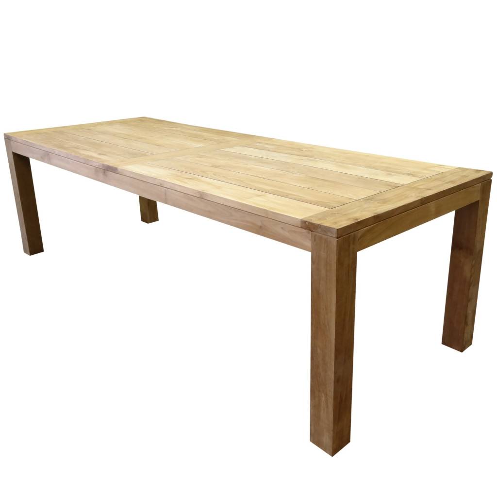 Krista dining tuintafel 260x100xH77,5 cm teak