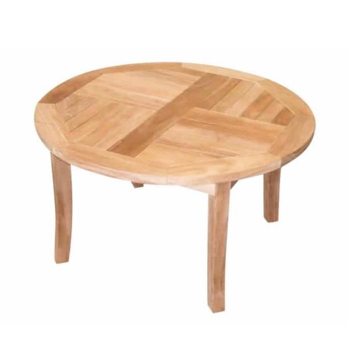 Rosanna lounge tuintafel 80x80xH45 cm rond teak