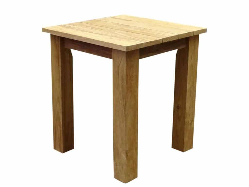 Old Java dining tuintafel 70x70xH77,5 cm teak