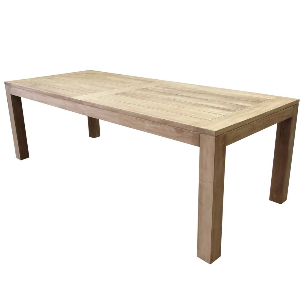 Krista dining tuintafel 240x100xH77,5 cm teak