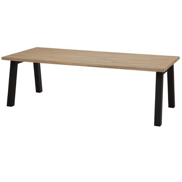 Derby dining tuintafel 240x100xH75 cm teakhout