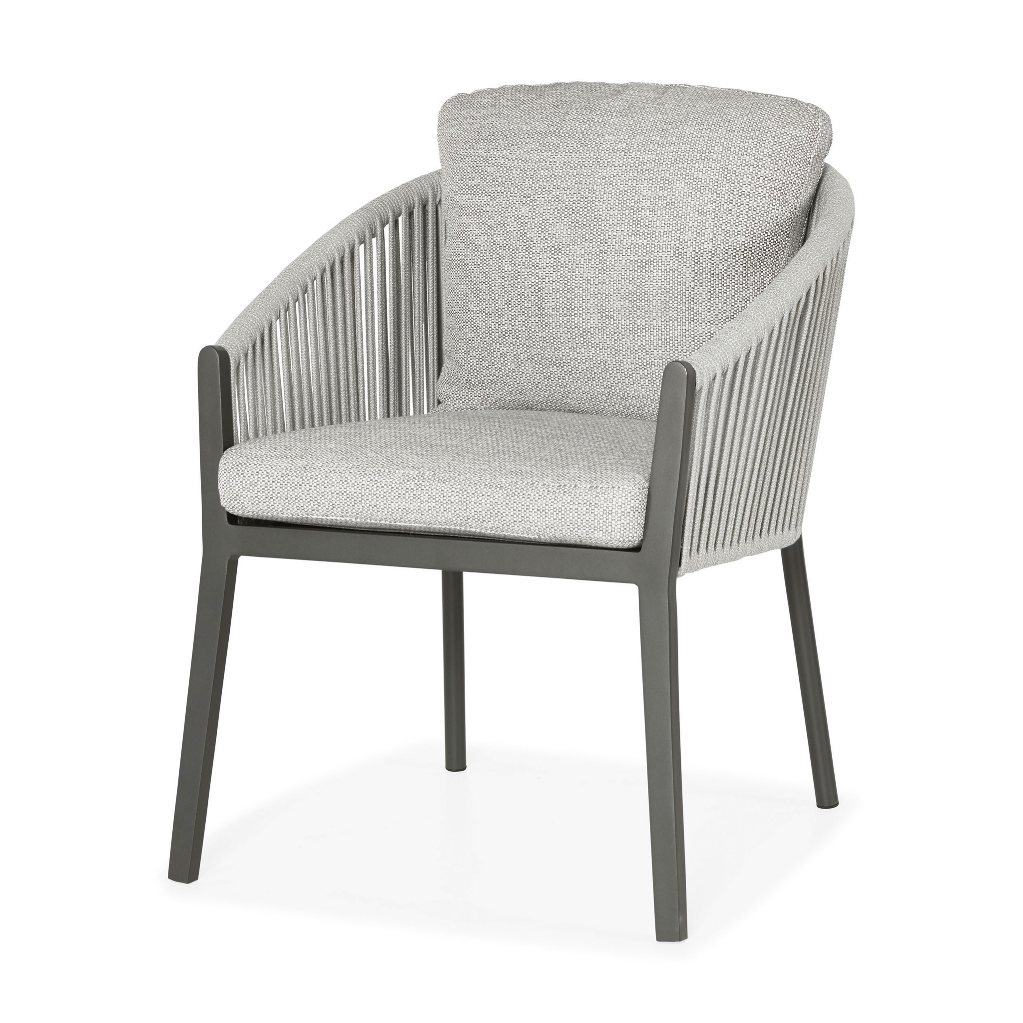 Avero dining chair matt royal grey/carbon grey/l-anthracite mw