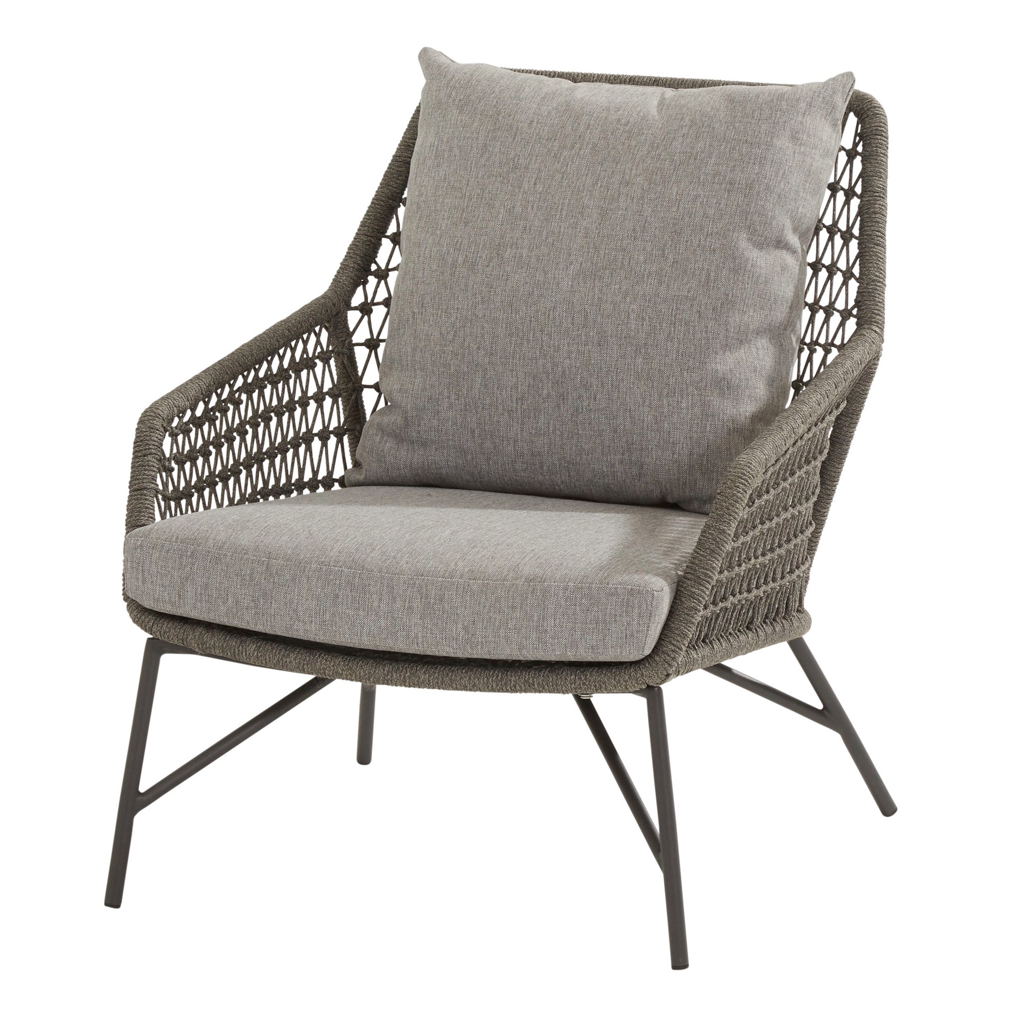 Babilonia lounge tuinstoel Mid grey 4-Seasons Outdoor