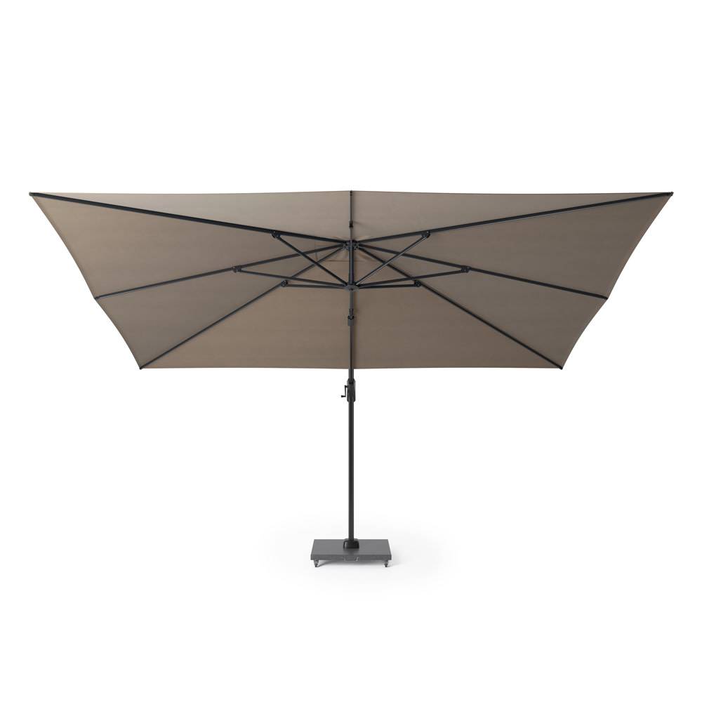 Challenger T1 premium zweefparasol 400x300 cm havanna