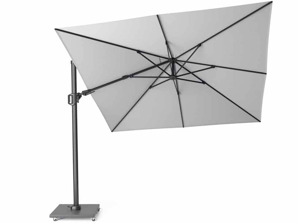 Challenger T2 zweefparasol 300x300 cm wit