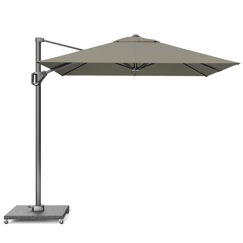 Voyager T1 zweefparasol 250x250 cm taupe