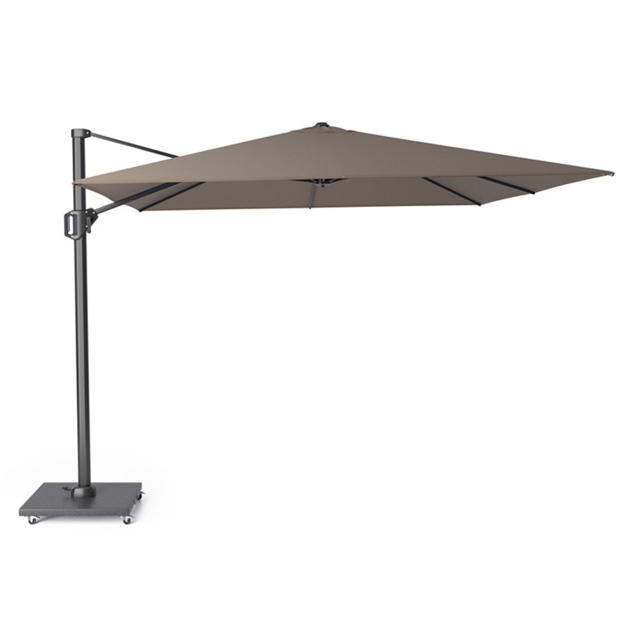 Challenger T1 premium zweefparasol 300x300 cm havanna