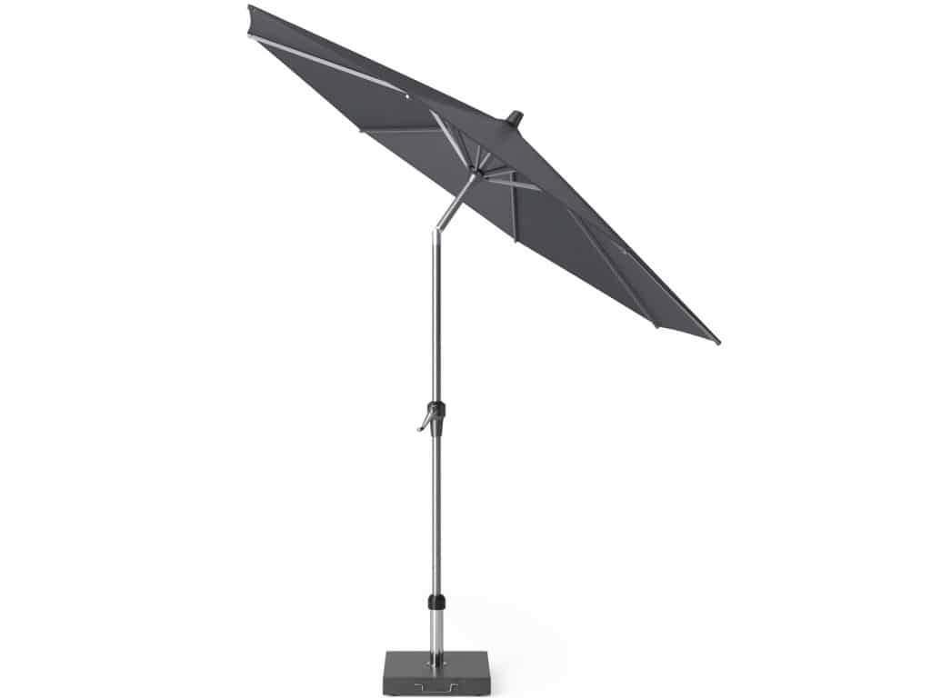 Riva parasol 250 cm rond antraciet met kniksysteem