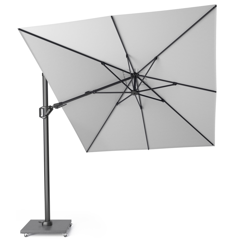 Challenger T2 zweefparasol 350x260 cm wit