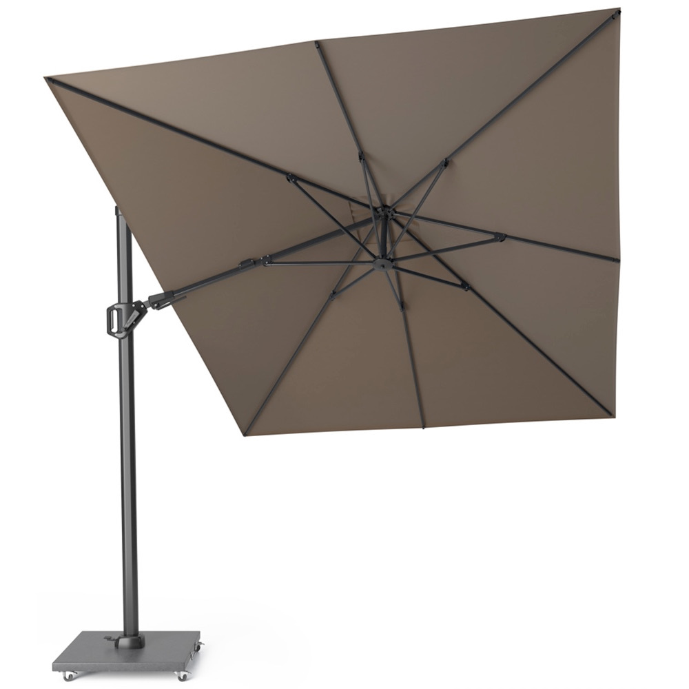 Challenger T2 premium zweefparasol 350x260 cm havanna