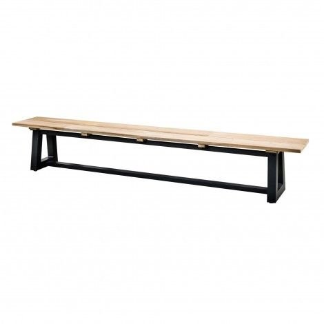 SUNS Ovada tuinbank 280 cm antraciet teak