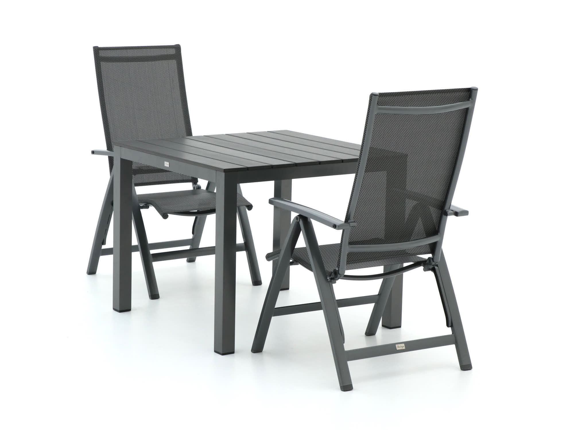 Bellagio Avenza/Fidenza 90cm dining tuinset 3-delig verstelbaar - Laagste prijsgarantie!