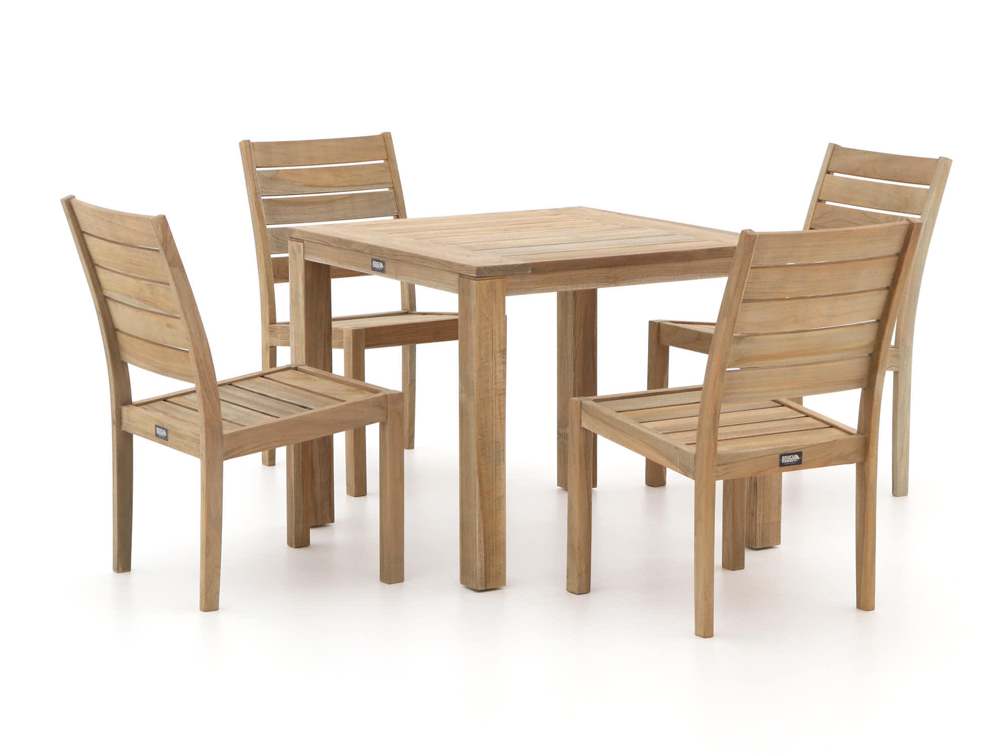 ROUGH-X/ROUGH-S 90cm dining tuinset 5-delig - Laagste prijsgarantie!