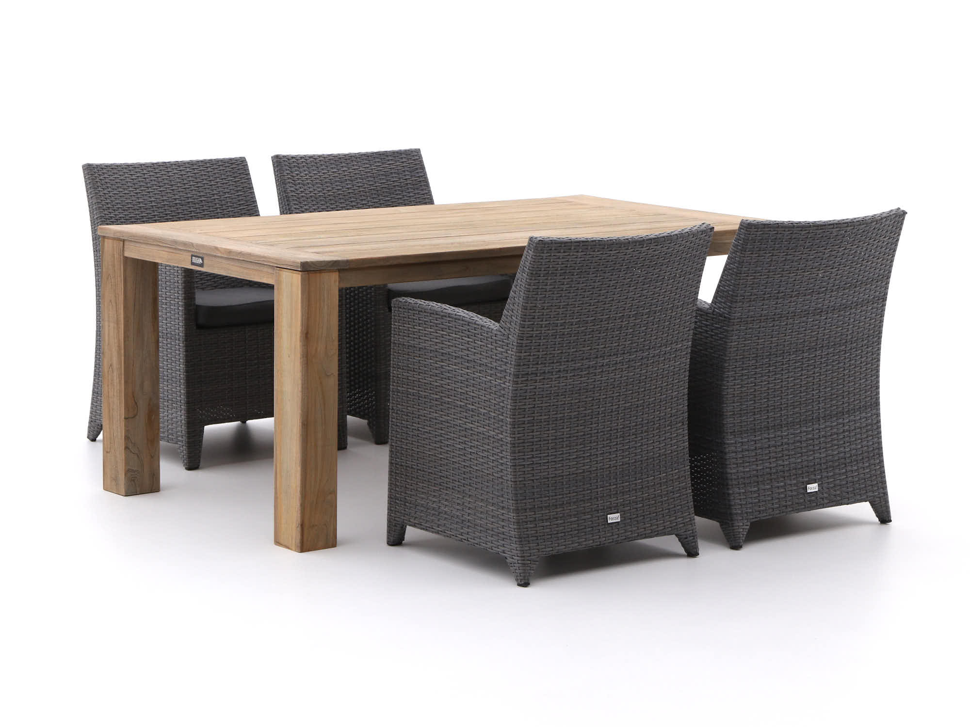 Forza Barolo/ROUGH-X 180cm dining tuinset 5-delig - Laagste prijsgarantie!