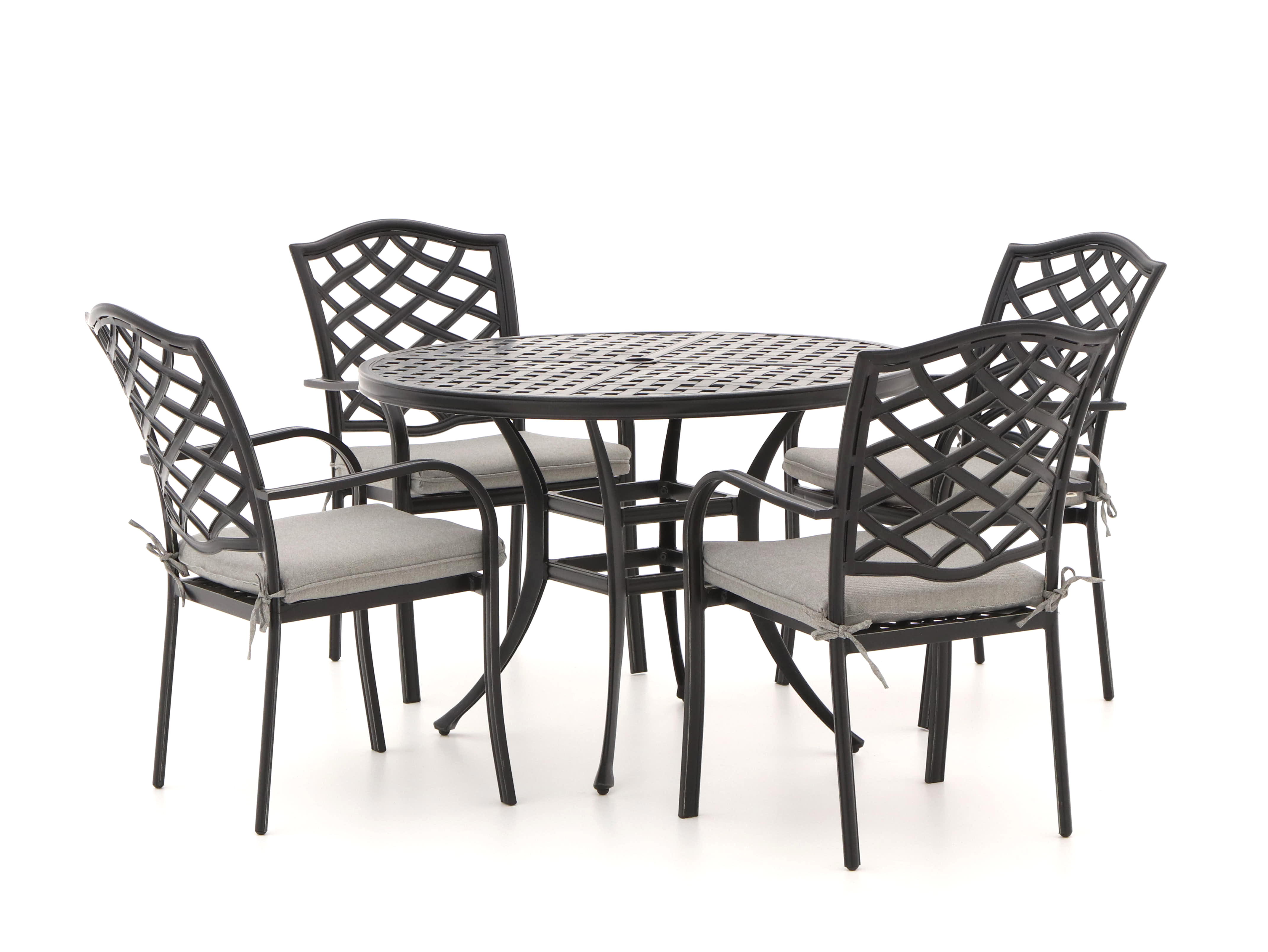 Hartman Berkeley/Preston 105cm dining tuinset 5-delig - Laagste prijsgarantie!