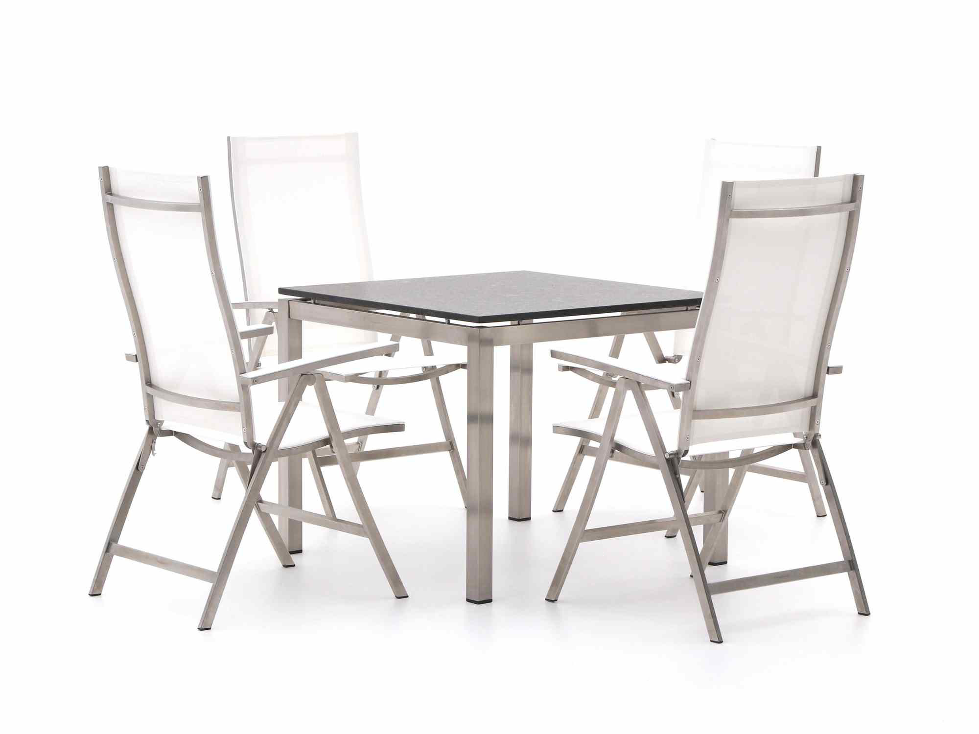 Bernstein Koblenz/Bremen 90cm dining tuinset 5-delig verstelbaar - Laagste prijsgarantie!